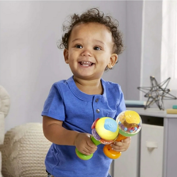 LeapFrog Learn & Groove Shakin' Colors Maracas - electronic & non-electric. - Picture 6 of 7